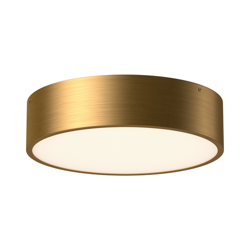 Alora Lighting Brisbane Aged Gold Flushmount Light