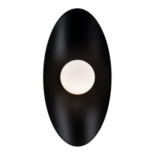 WAC Lighting Glamour 2700K LED Wall Sconce in Black by WAC Lighting WS-53318-27-BK