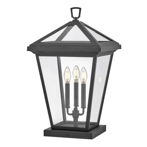 Alford Place Pier Mount Lantern in Black by Hinkley Lighting