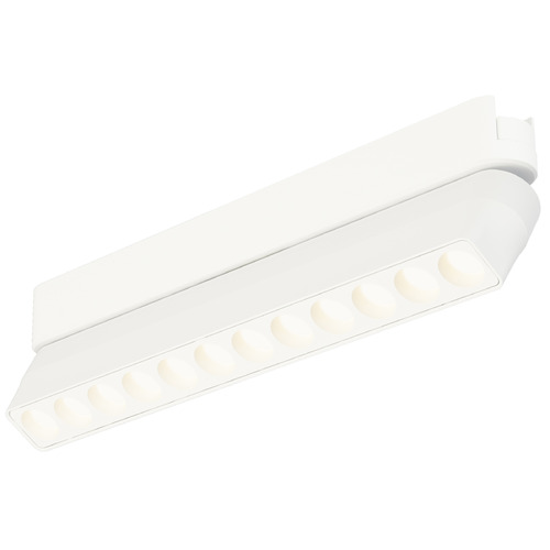 Continuum 9-Inch LED Gimbal Optic Track Light in White by ET2 Lighting