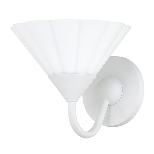 Mitzi by Hudson Valley Mitzi Lola Textured White Single Wall Sconce H817101-TWH