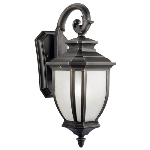 Salisbury 19.50-Inch Outdoor Wall Light in Rubbed Bronze by Kichler Lighting