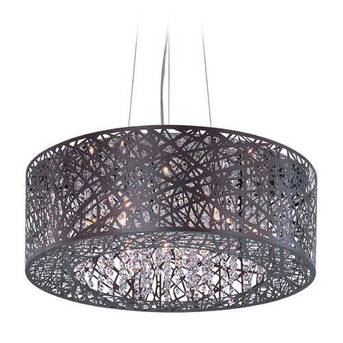 Inca 23.50-Inch Pendant in Bronze by ET2 Lighting