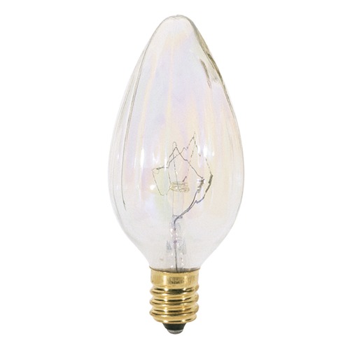 Satco Lighting Incandescent F10 Light Bulb Candelabra Base 120V Dimmable by Satco S2773