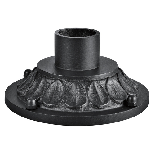 Tournai Textured Black Pier Mount by Kichler Lighting