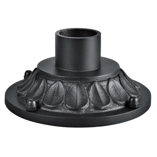 Kichler Lighting Tournai Textured Black Pier Mount by Kichler Lighting 9540BKT