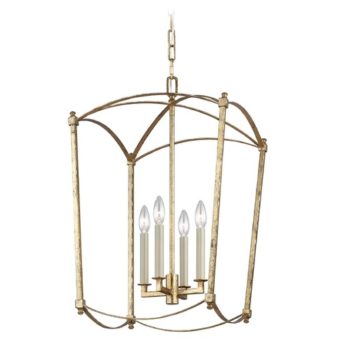 Thayer Antique Gild Pendant by Visual Comfort Studio