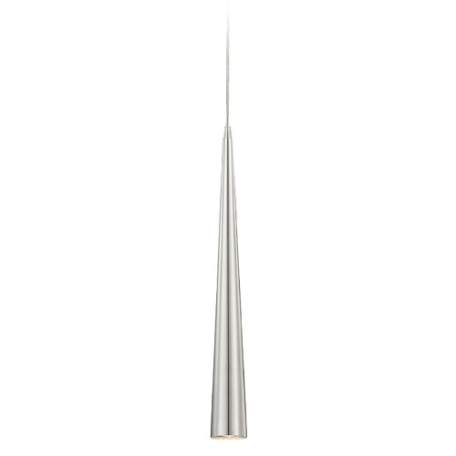 Sliver 24-Inch Pendant in Satin Nickel by Eurofase Lighting