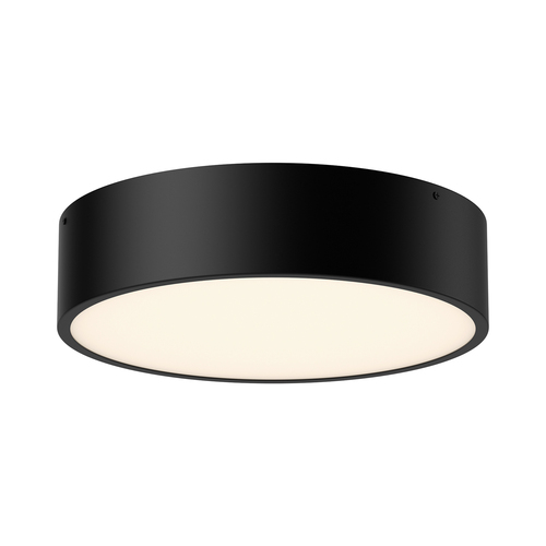 Alora Lighting Brisbane Matte Black Flushmount Light