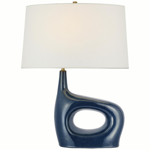 Visual Comfort Signature Collection Champalimaud Sutro Right Lamp in Mixed Blue Brown by VC Signature CD3610MBB-L