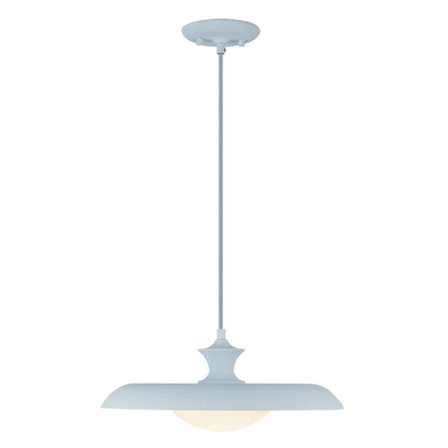 Alora Lighting Minori Cerulean Pendant Light with Bowl / Dome Shade
