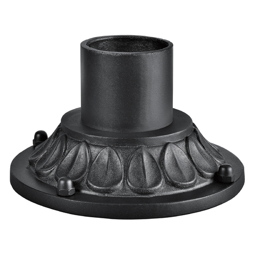 Kichler Lighting Tournai Textured Black Pier Mount by Kichler Lighting 9549BKT