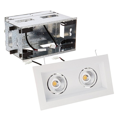 WAC Lighting Mini Multiples White LED Recessed Kit by WAC Lighting MT-3LD211R-F927-WT