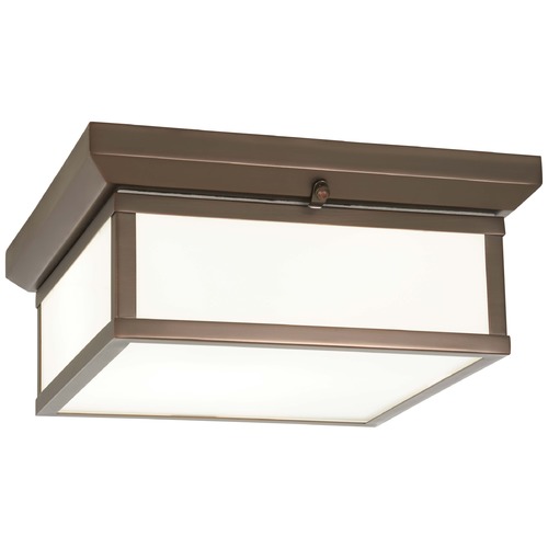 Minka Lavery Harvard Court Bronze Plated Flush Mount by Minka Lavery 6919-281