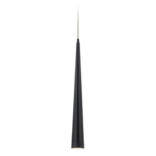 Eurofase Lighting Sliver 24-Inch Pendant in Black by Eurofase Lighting 20445-034