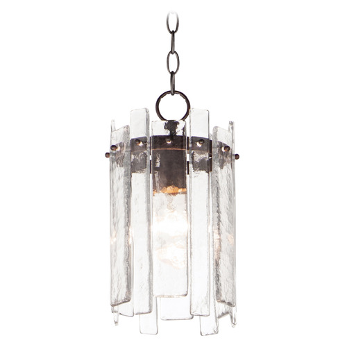 Maxim Lighting Warren Dark Bronze Mini-Pendant Light with Cylindrical Shade