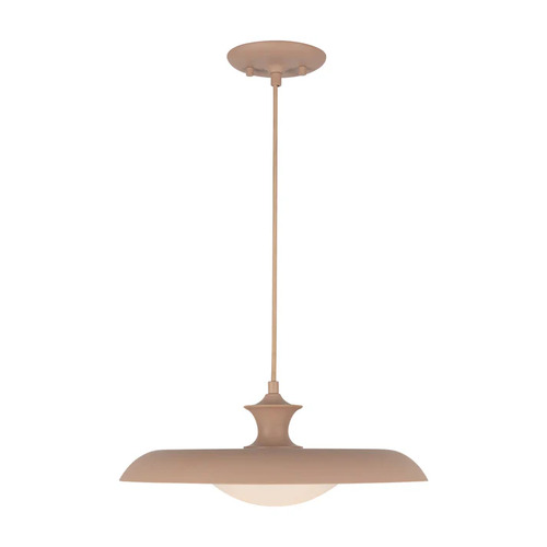 Alora Lighting Minori Peach Pendant Light with Bowl / Dome Shade