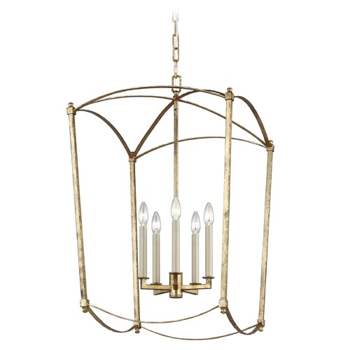 Thayer Antique Gild Pendant by Visual Comfort Studio