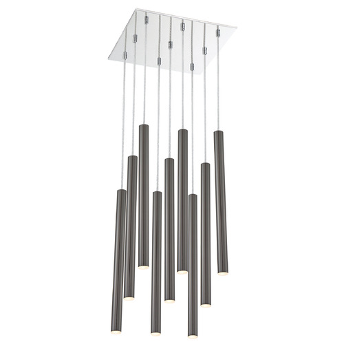 Forest Chrome LED Multi-Light Pendant by Z-Lite