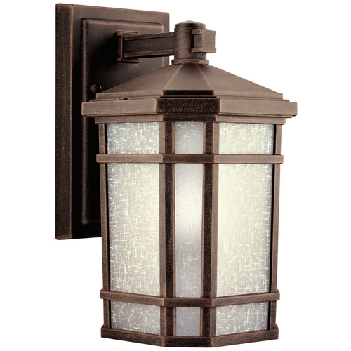 Prairie Rock 10.75-Inch Outdoor Wall Light in Prairie Rock by Kichler Lighting