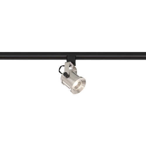 Nuvo Lighting 12W LED Forged Series Brushed Nickel Track Head 24 Deg 3000K by Nuvo Lighting TH492