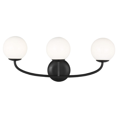 Visual Comfort Studio Collection Aerin Galassia Midnight Black LED Bathroom Light