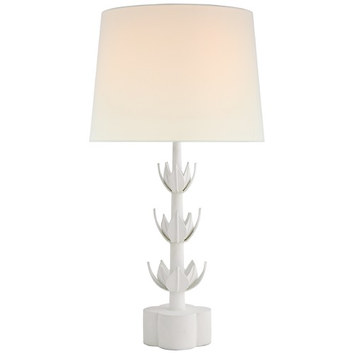 Julie Neill Alberto Triple Table Lamp in White by Visual Comfort Signature