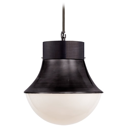 Visual Comfort Signature Collection Kelly Wearstler Precision Large Pendant in Bronze by Visual Comfort Signature KW5223BZWG