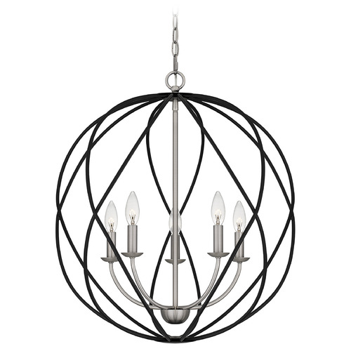 Quoizel Lighting Bryn 24-Inch Pendant in Antique Nickel by Quoizel Lighting BYN2824AN
