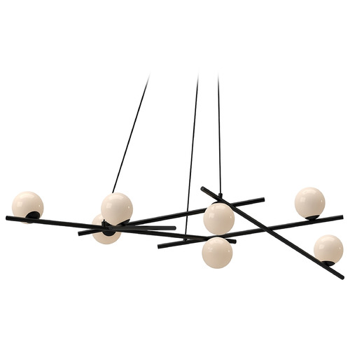 Amara Black LED Chandelier by Kuzco Lighting