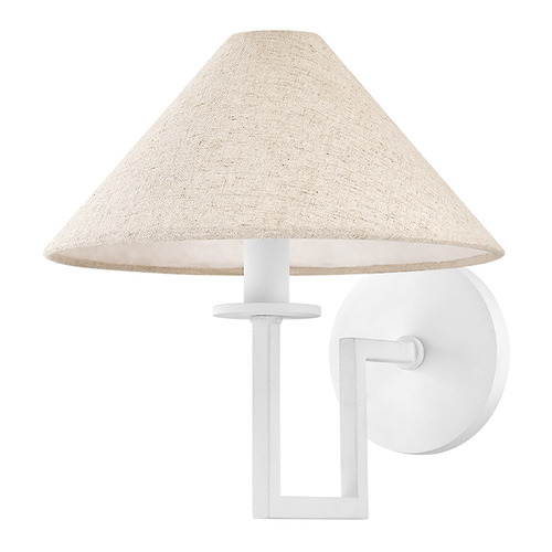 Mitzi by Hudson Valley Mitzi Willa Textured White Single Wall Sconce H760101-TWH