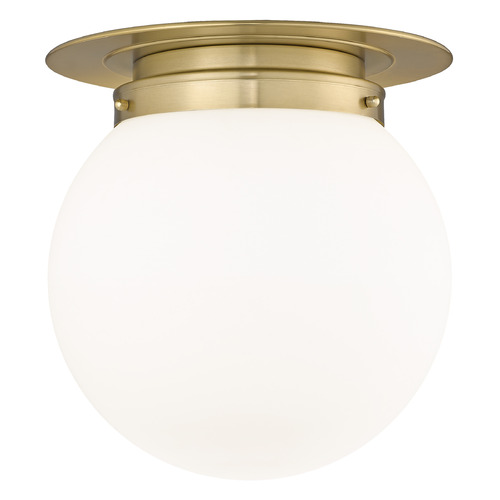 Z-Lite Calhoun Heritage Brass Flushmount Light