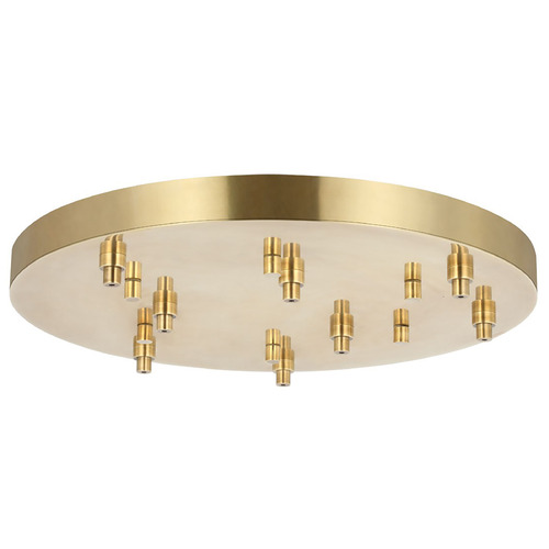 Visual Comfort Modern Collection Sean Lavin Hand Rubbed Antique Brass Ceiling Adaptor