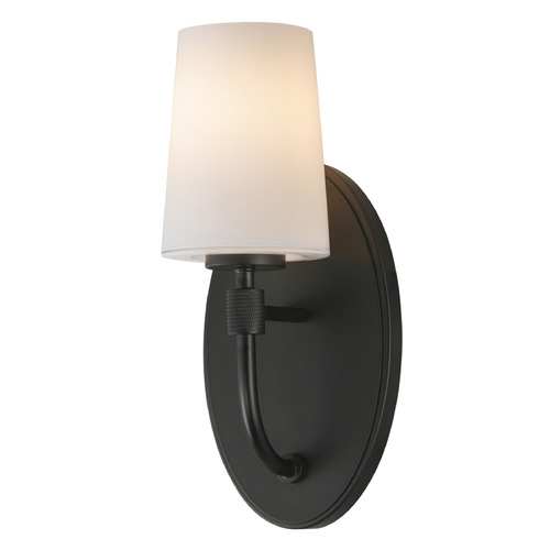 Maxim Lighting Maxim Lighting Durham Black Sconce 12691WTBK