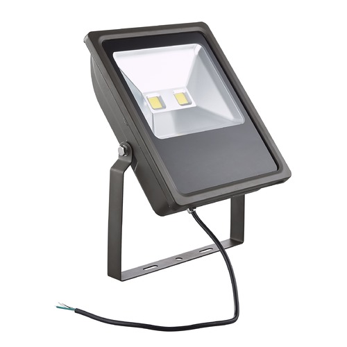 LED Flood Light Bronze 100-Watt 120v-277v 9640 Lumens 5000K 110 Degree Beam Spread