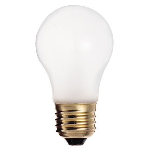 Satco Lighting Incandescent A15 Light Bulb Medium Base 2700K 130V by Satco S6811