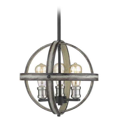 Kirkland Ashen Barnboard Pendant by Z-Lite
