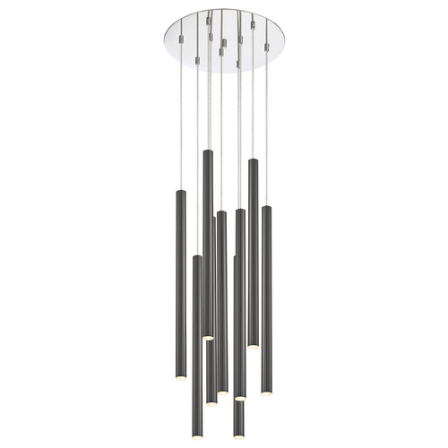 Z-Lite Forest Chrome LED Multi-Light Pendant by Z-Lite 917MP24-PBL-LED-9RCH