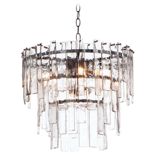 Maxim Lighting Warren Dark Bronze Pendant Light with Drum Shade