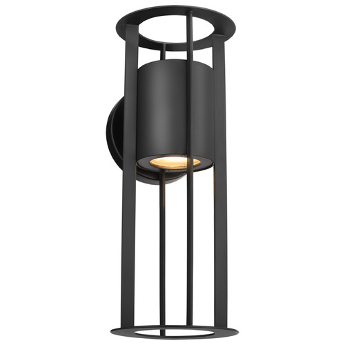 Continuum Matte Black LED Outdoor Wall Light by Nuvo Lighting