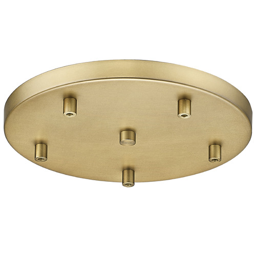Z-Lite Multi Point Canopy Modern Gold Ceiling Adaptor