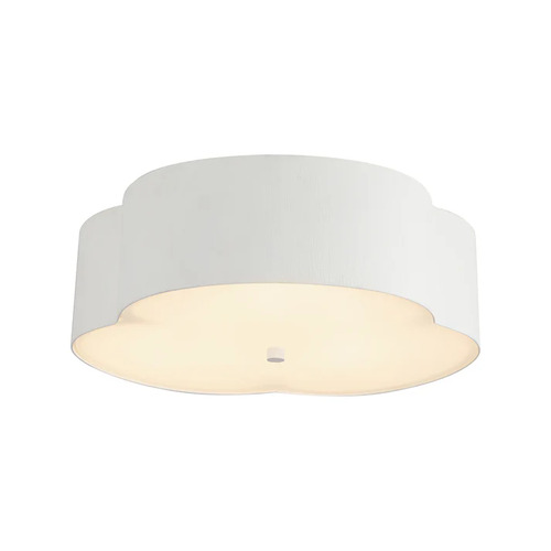 Alora Lighting Adella Antique White Flushmount Light