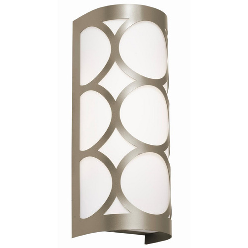 AFX Lighting Afx Lighting Lake Painted Nickel Sconce LAKS0513CBNP