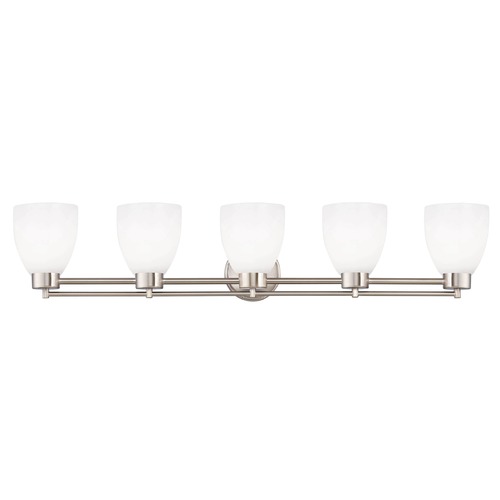 Satin Nickel Bathroom Light