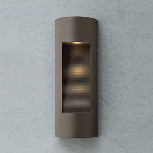 Luna 16-Inch LED Outdoor Wall Light in Bronze by Hinkley Lighting