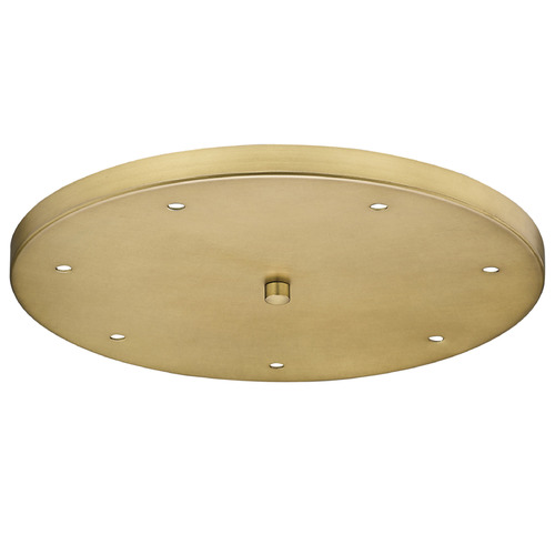Z-Lite Multi Point Canopy Modern Gold Ceiling Adaptor