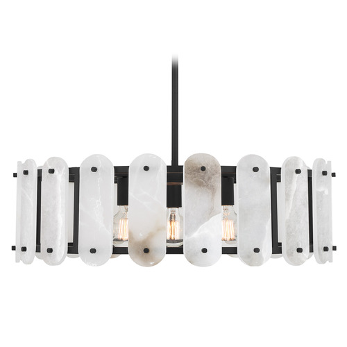 Savoy House Lighting Antolini Black Cashmere Pendant Light