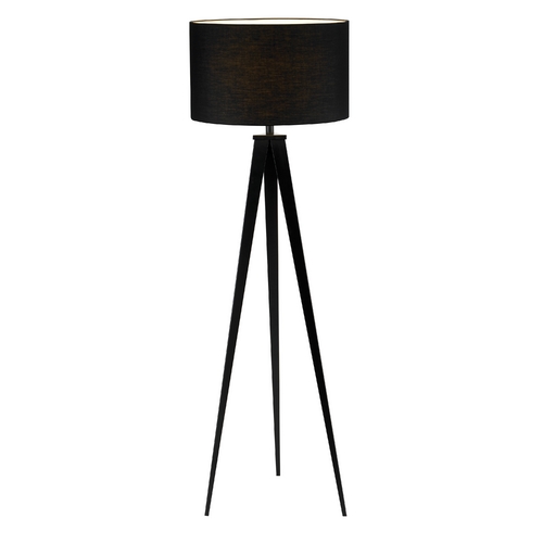 Mid-Century Modern Floor Lamp Black by Adesso Lighting