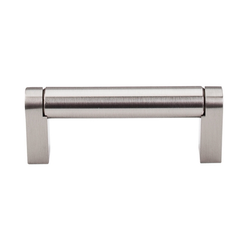 Modern Cabinet Pull in Brushed Satin Nickel Finish