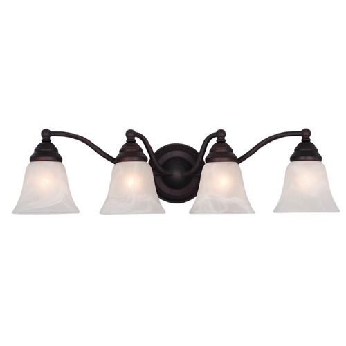 Vaxcel Lighting Standford Oil Burnished Bronze Bathroom Light by Vaxcel Lighting VL35124OBB